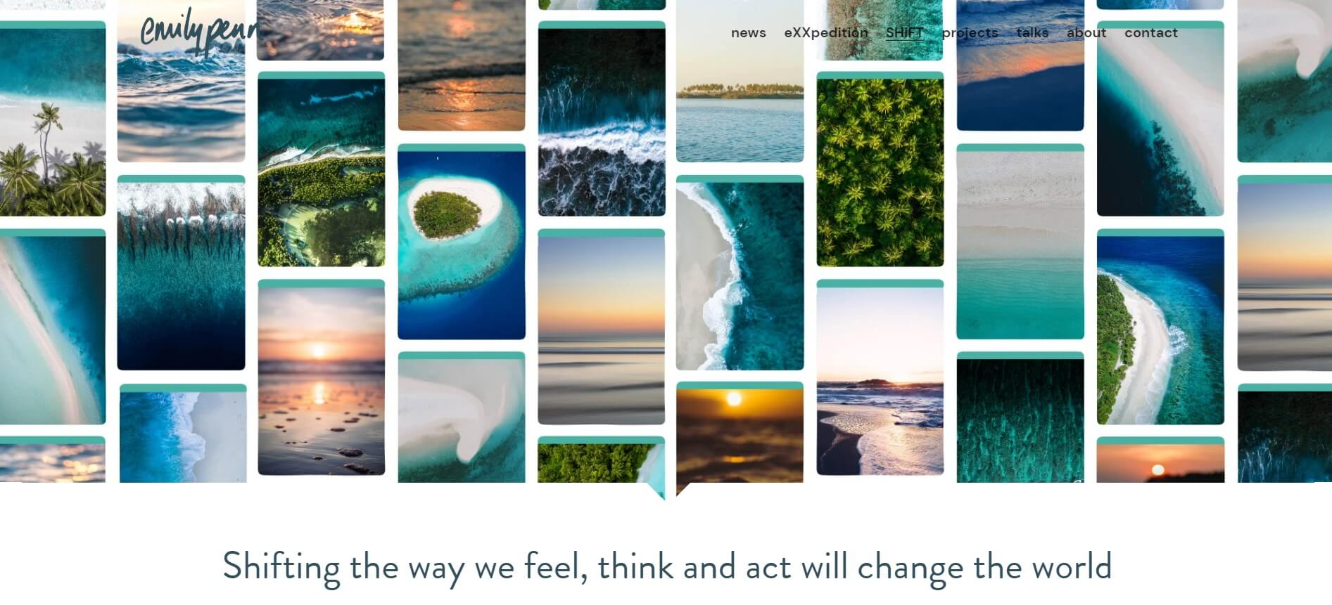 Emily Penn SHIFT Strikingly Page Emily Penn SHIFT Strikingly Page